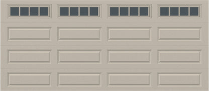 16x7 - Straight Stockbridge Long - Tinted   With glass Long - Almond