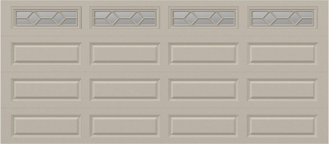 16x7 - Waterton Long 1 - Clear -  With glass Long - Almond