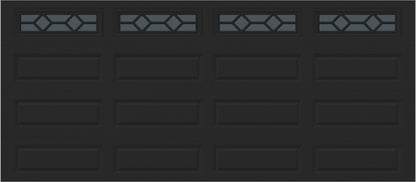 16x7 -  Waterton Long 1 - Tinted -   With glass Long - Black