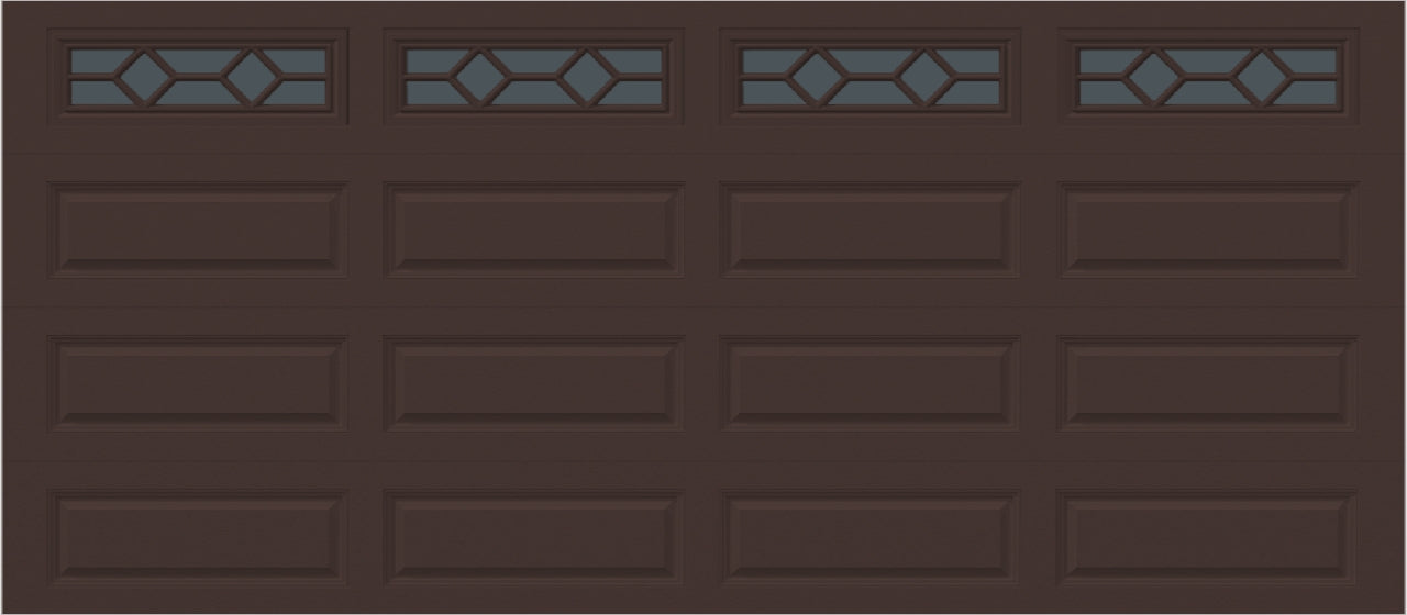 16x7 -  Waterton Long 1 - Tinted -  With glass Long - Brown