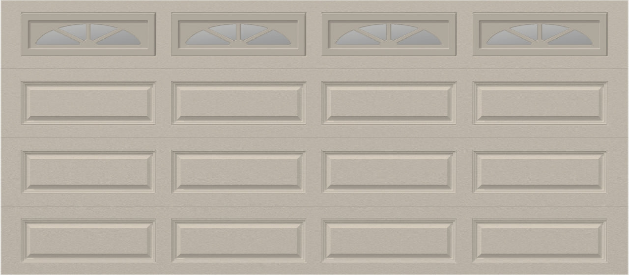 16x7 - Waterton Long 2  - Clear -  With glass Long - Almond