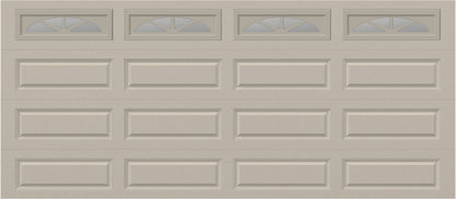 16x7 - Waterton Long 2  - Clear -  With glass Long - Almond