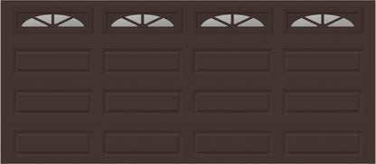 16x7 -  Waterton Long 2  - Clear -  With glass Long - Brown