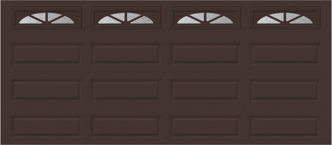 16x7 -  Waterton Long 2 - Obscure -  With glass Long - Brown.