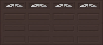 16x7 -  Waterton Long 2 - Obscure -  With glass Long - Brown.