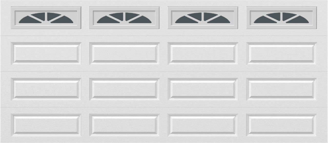 16x7 -  Waterton Long 2 - Tinted - With glass Long - White