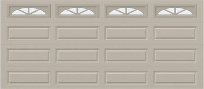 16x7 -  Waterton Long 2 - Frosted -  With glass Long - Almond