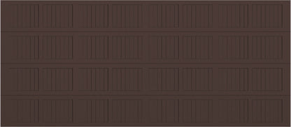 16x7 Short No Glass - Brown