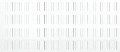 16x7 Short No Glass - White