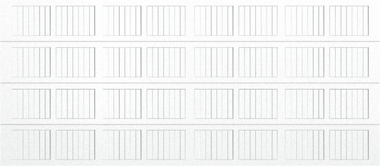 16x7 Short No Glass - White