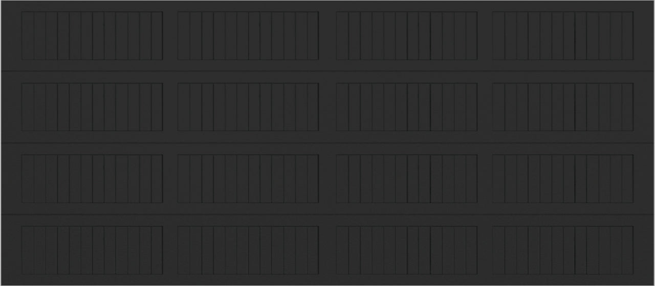 16x7 - No glass Long - Black