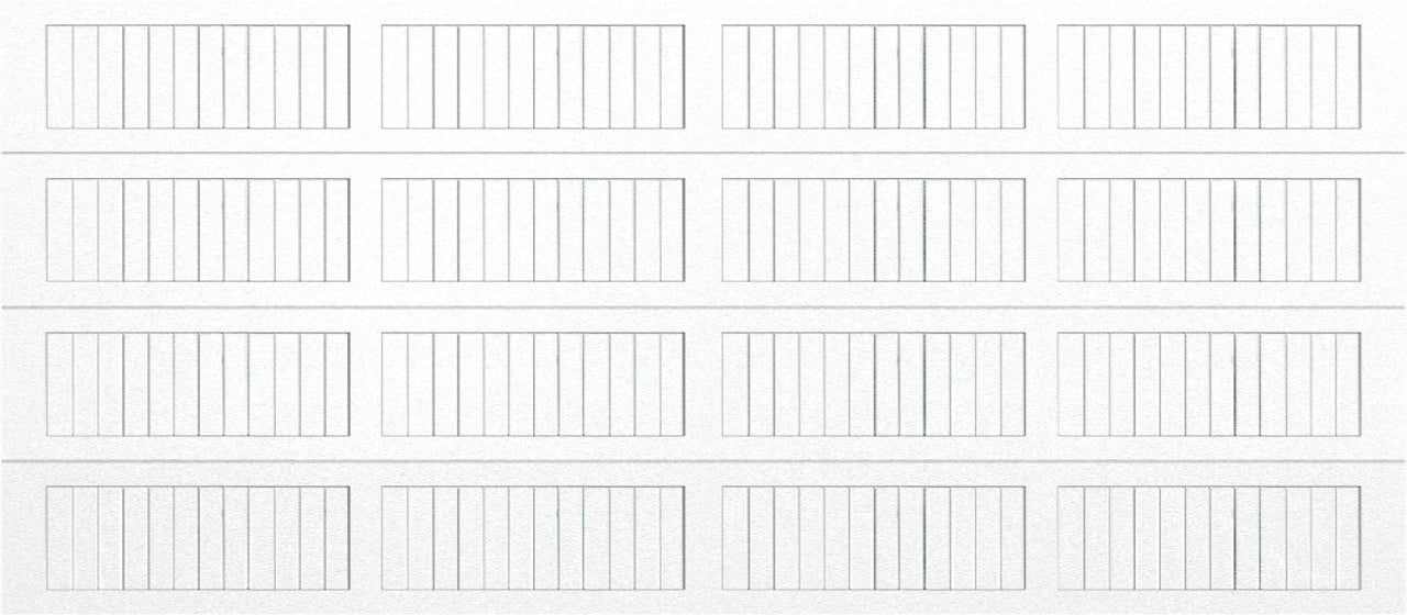 16x7 - No glass Long - White