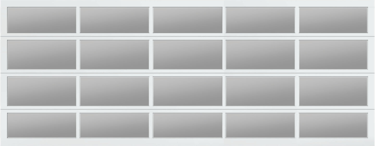 18'x7' Window - Aluminum - White - Clear