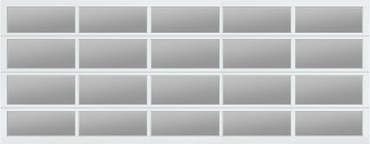 18'x7' Window - Aluminum - White - Clear