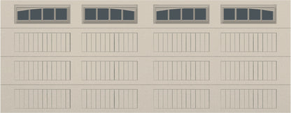 18x7 - Arched Stockbridge Long - Tinted With glass Long - Almond