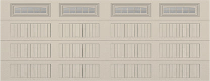 18x7 - Cascade - Clear  With glass Long - Almond