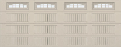 18x7 - Cascade - Frosted  With glass Long - Almond