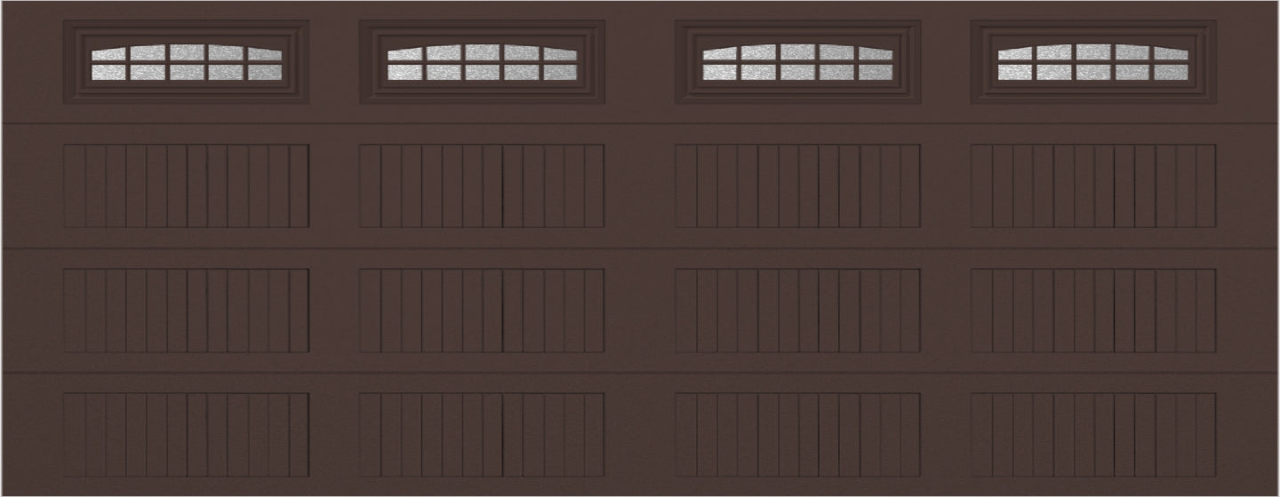 18x7 -  Cascade - Obscure  With glass Long - Brown