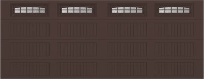 18x7 -  Cascade - Obscure  With glass Long - Brown