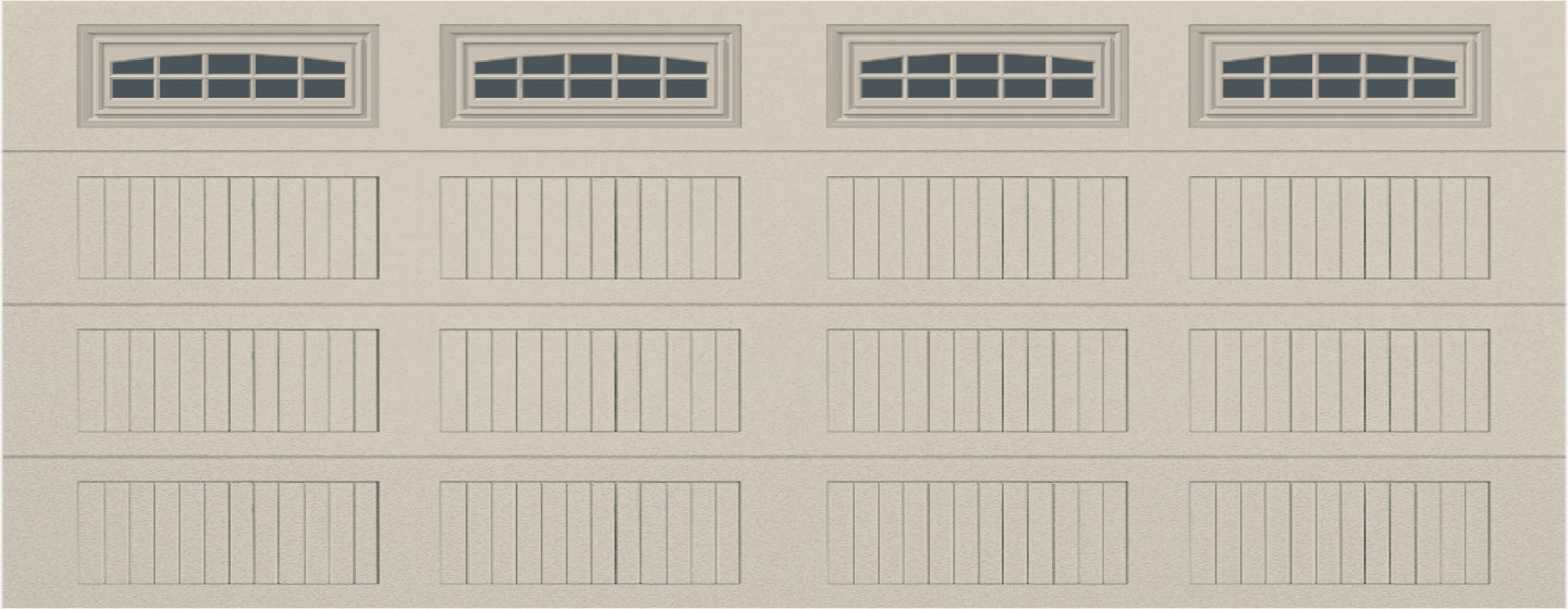 18x7 - Cascade - Tinted  With glass Long - Almond