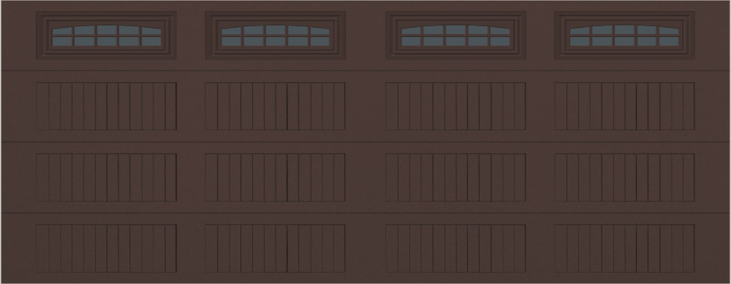 18x7 -  Cascade - Tinted  With glass Long - Brown