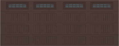 18x7 -  Cascade - Tinted  With glass Long - Brown