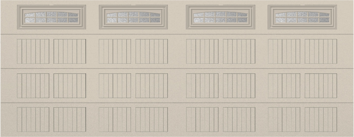 18x7 - Cascade - Obscure With glass - Almond