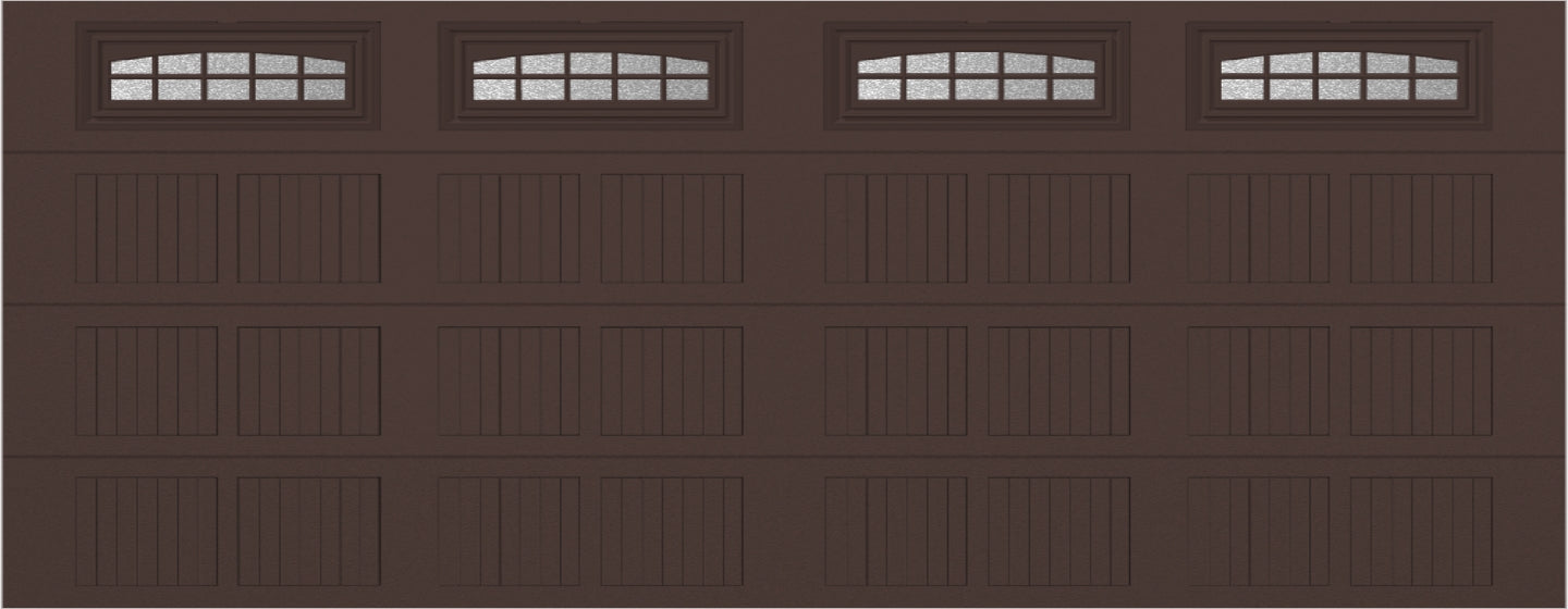 18x7 -  Cascade - Obscure With glass - Brown