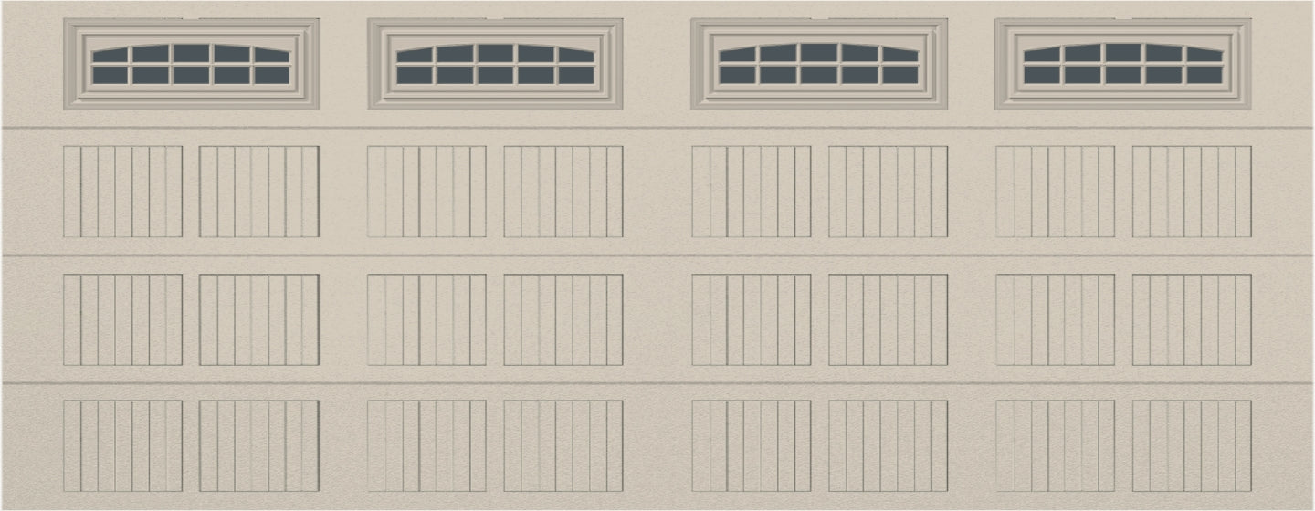 18x7 - Cascade - Tinted - With glass - Almond