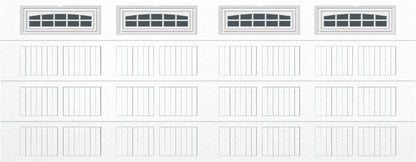 18x7 -  Cascade - Tinted - With glass - White