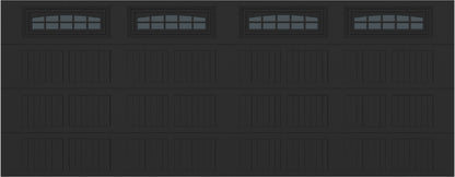 18x7 -  Cascade - Tinted - With glass - Black