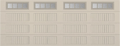 18x7 - Straight Stockbridge Long - Obscure With glass Long - Almond