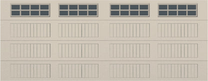 18x7 -  Tinted - Long Stockton With glass - Almond