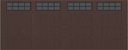 18x7 -  Tinted- Stockton With glass - Brown