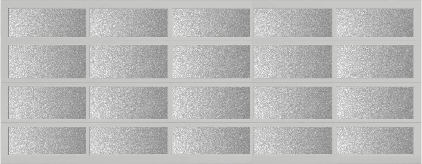 18'x7' Window - Aluminum - Clear - Obscure