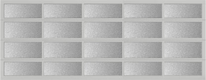 18'x7' Window - Aluminum - Clear - Obscure