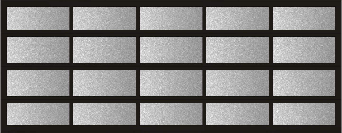 18'x7' Window - Aluminum - Dark Bronze - Obscure