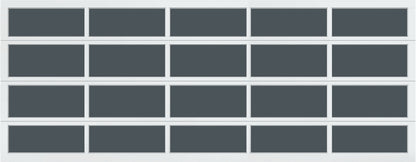 18'x7' Window - Aluminum - White - Tinted 