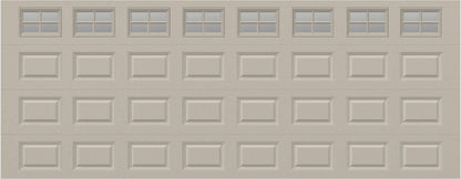 18x7 - Clear -  Stockton With glass Long Short - Almond