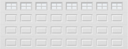 18x7 - Frosted -  Stockton With glass - White