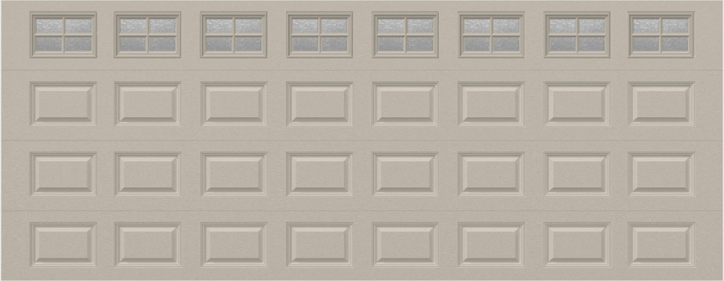 18x7 -  Obscure- Stockton With glass - Almond.