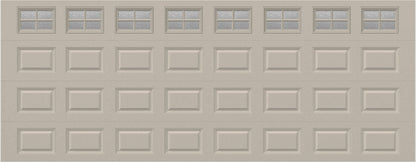 18x7 -  Obscure- Stockton With glass - Almond.