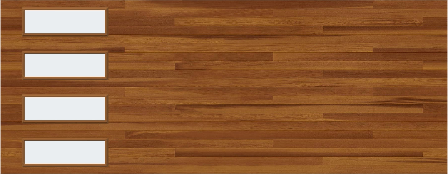 18x7 Window - Cedar Left - Frosted