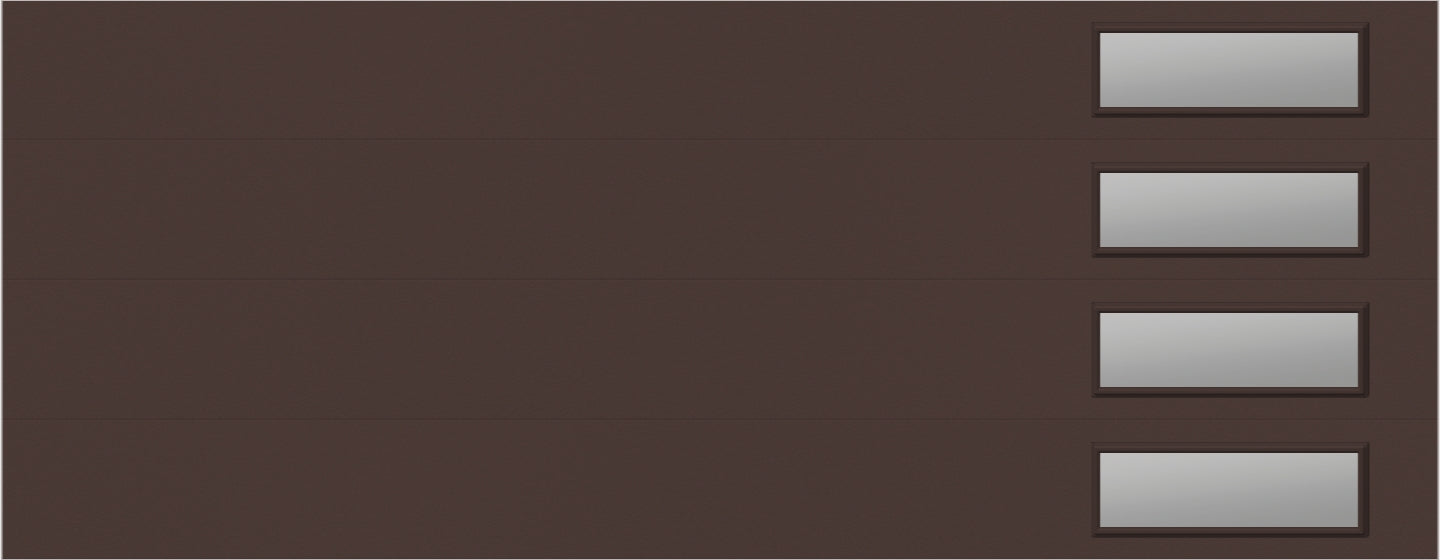 9'x7' Window - Skyflush Right - Brown - Clear