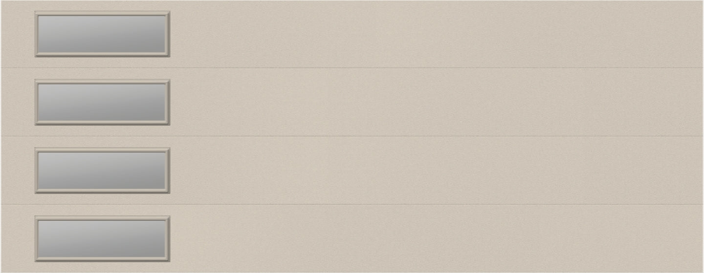 9'x7' Window - Skyflush Left - Almond - Clear