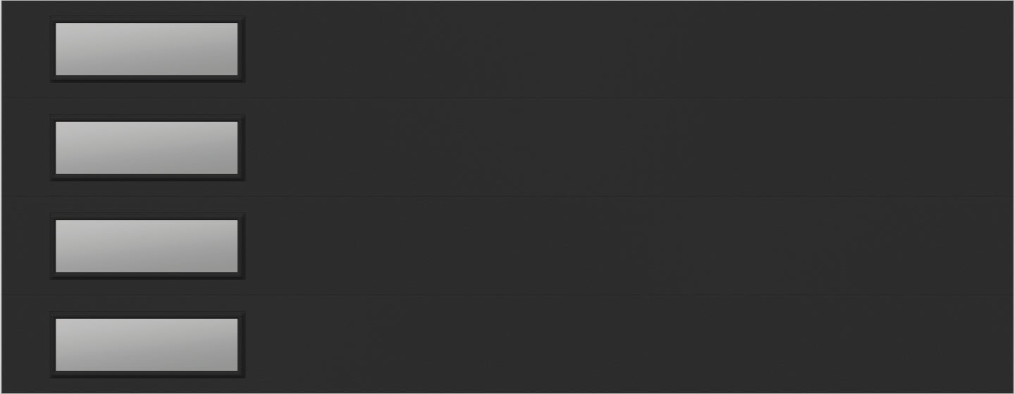 9'x7' Window - Skyflush Left - Black - Clear