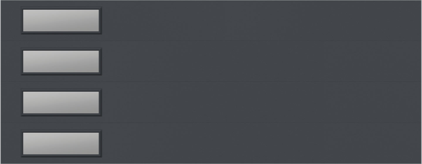 18'x7' Window - Skyflush Left  - Graphite - Clear 