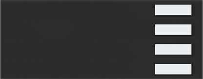 9'x7' Window - Skyflush Right  - Black - Frosted