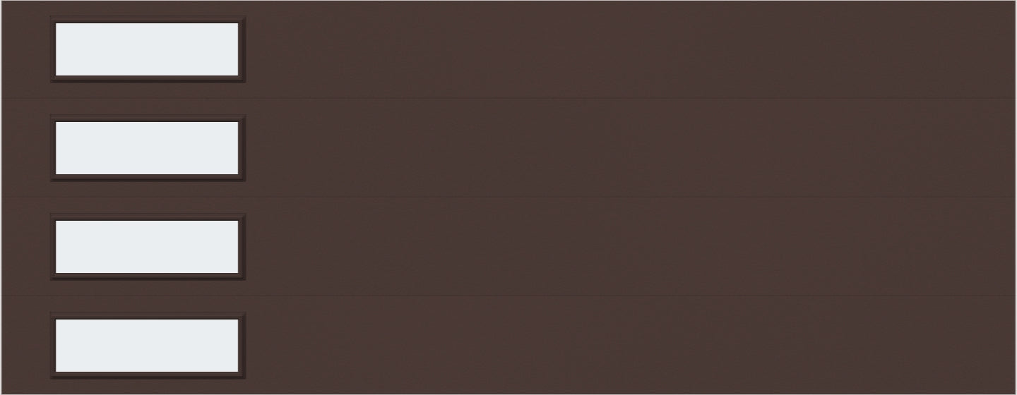 9'x7' Window - Skyflush Left   - Brown - Frosted