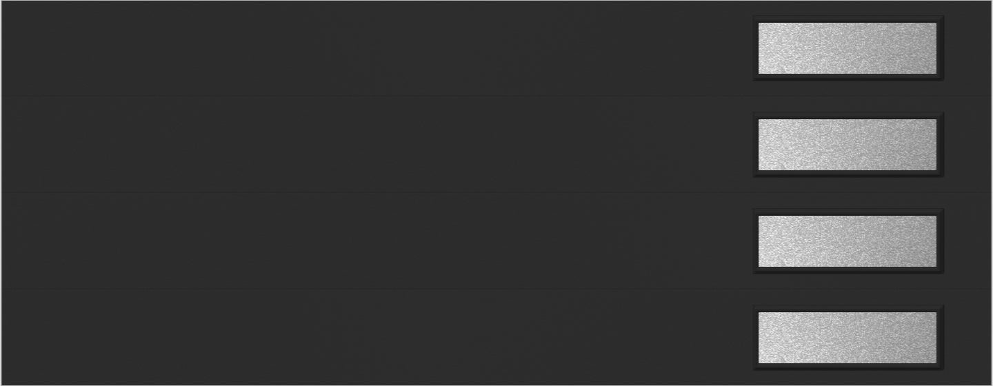 9'x7' Window - Skyflush - Black - Obscure